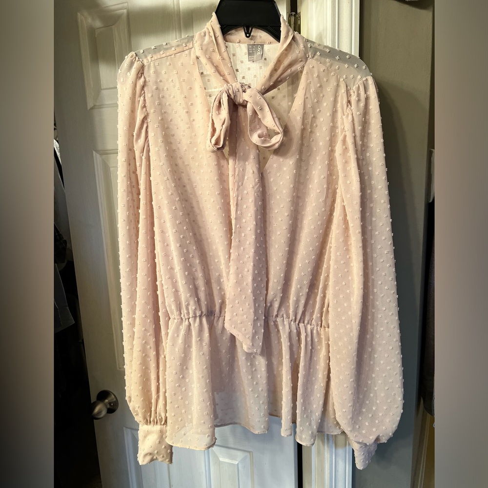 ASOS textured blouse